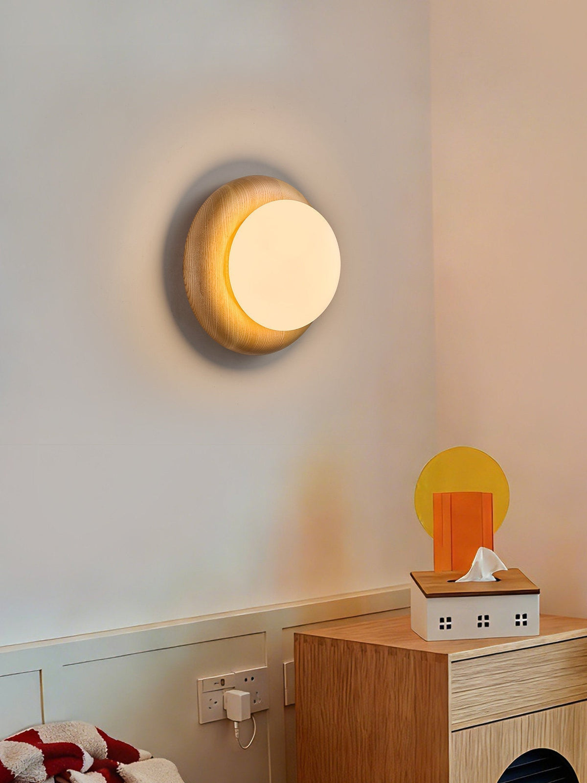 Rinaelia houten wandlamp