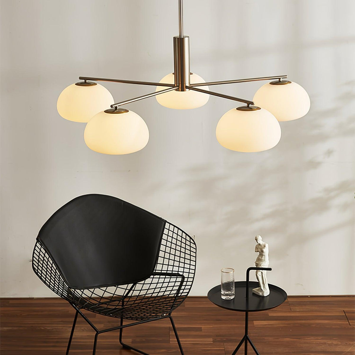 Celeneon Luxe glas Kroonluchter