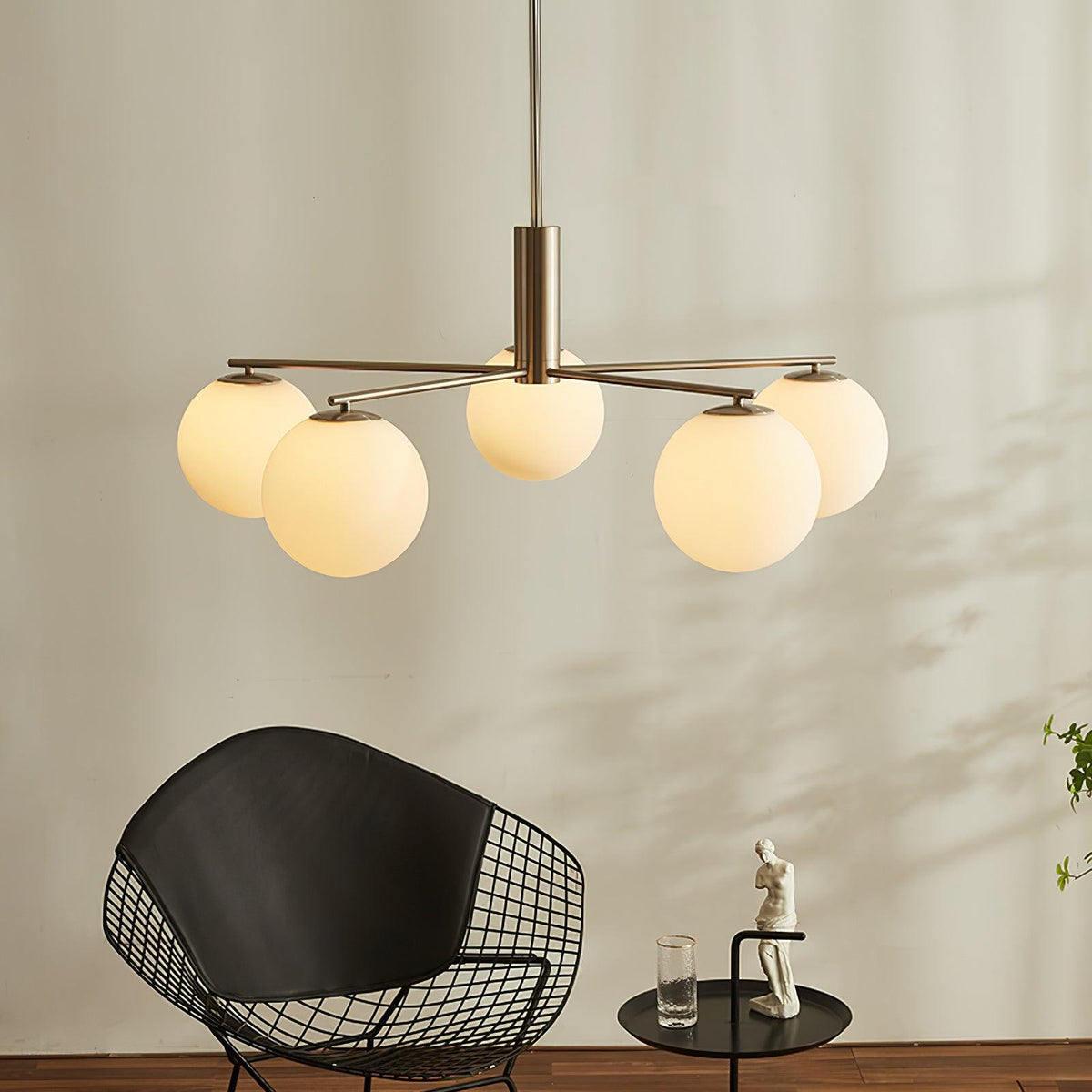 Celeneon Luxe glas Kroonluchter