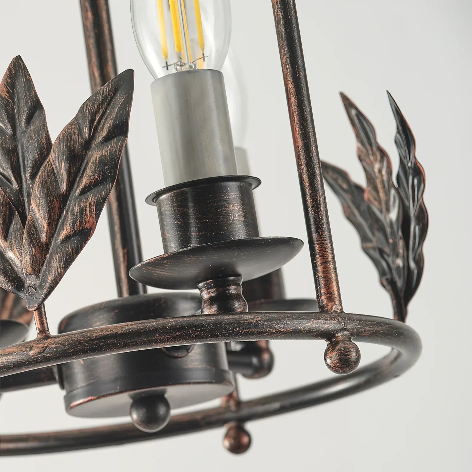 Alessio Vintage Metaal Bronzen Goud Hanglampen Eetkamer Slaapkamer