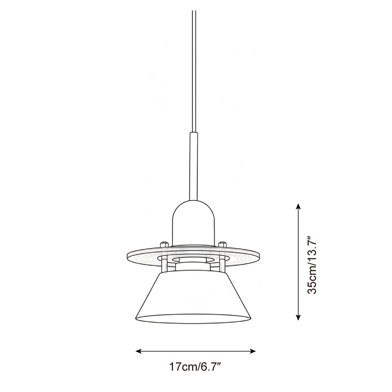 Soraenne hanglamp blauw