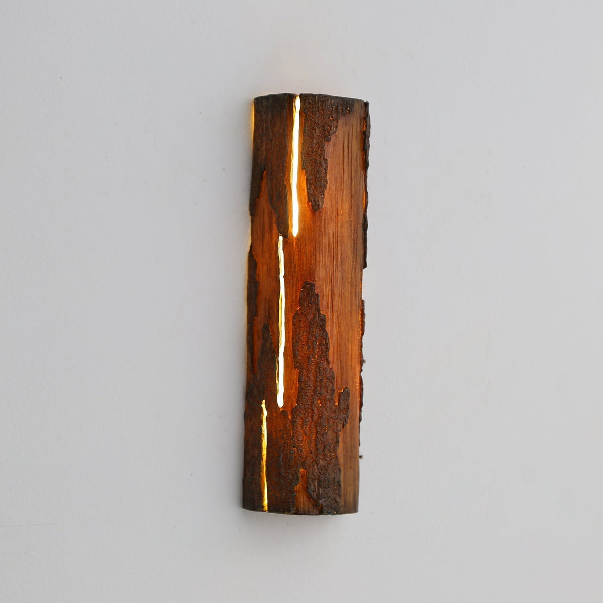 Pravl wandlamp Bark Texture Rustiek