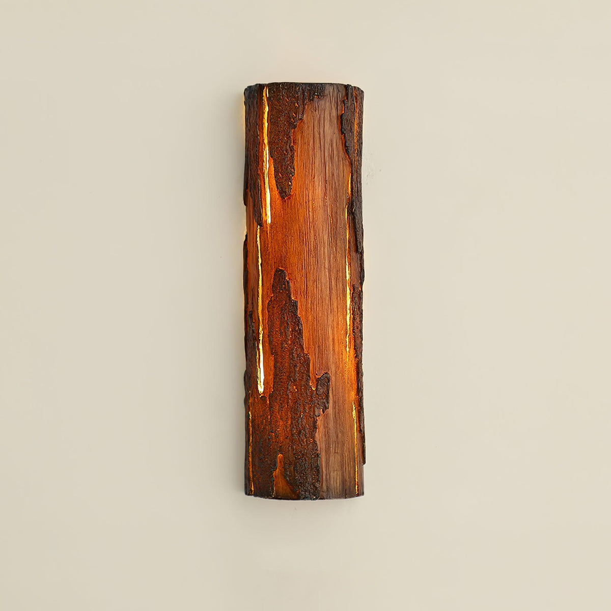 Pravl wandlamp Bark Texture Rustiek