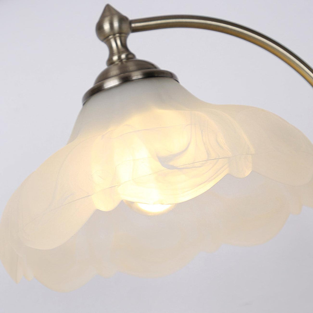 Velivise Retro bloemblaad tafellamp