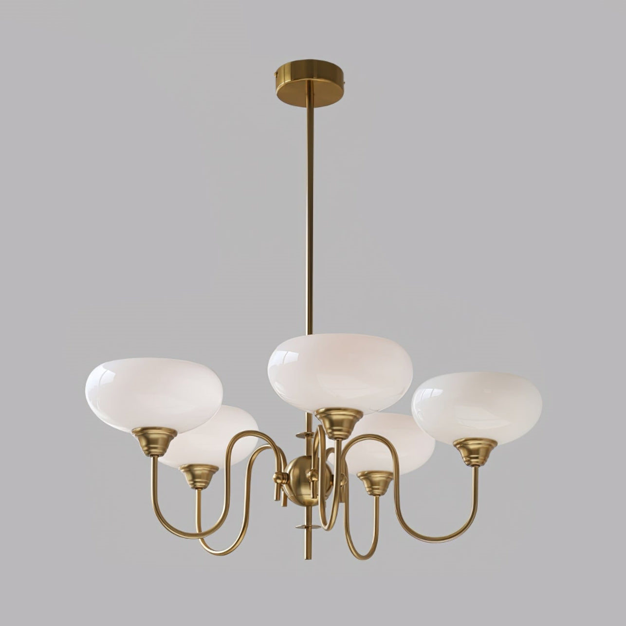 Nielsen Vintage LED Metaal Glas Hanglampen Woonkamer