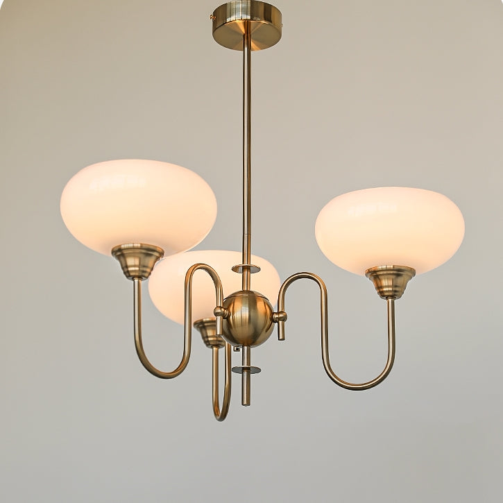 Nielsen Vintage LED Metaal Glas Hanglampen Woonkamer