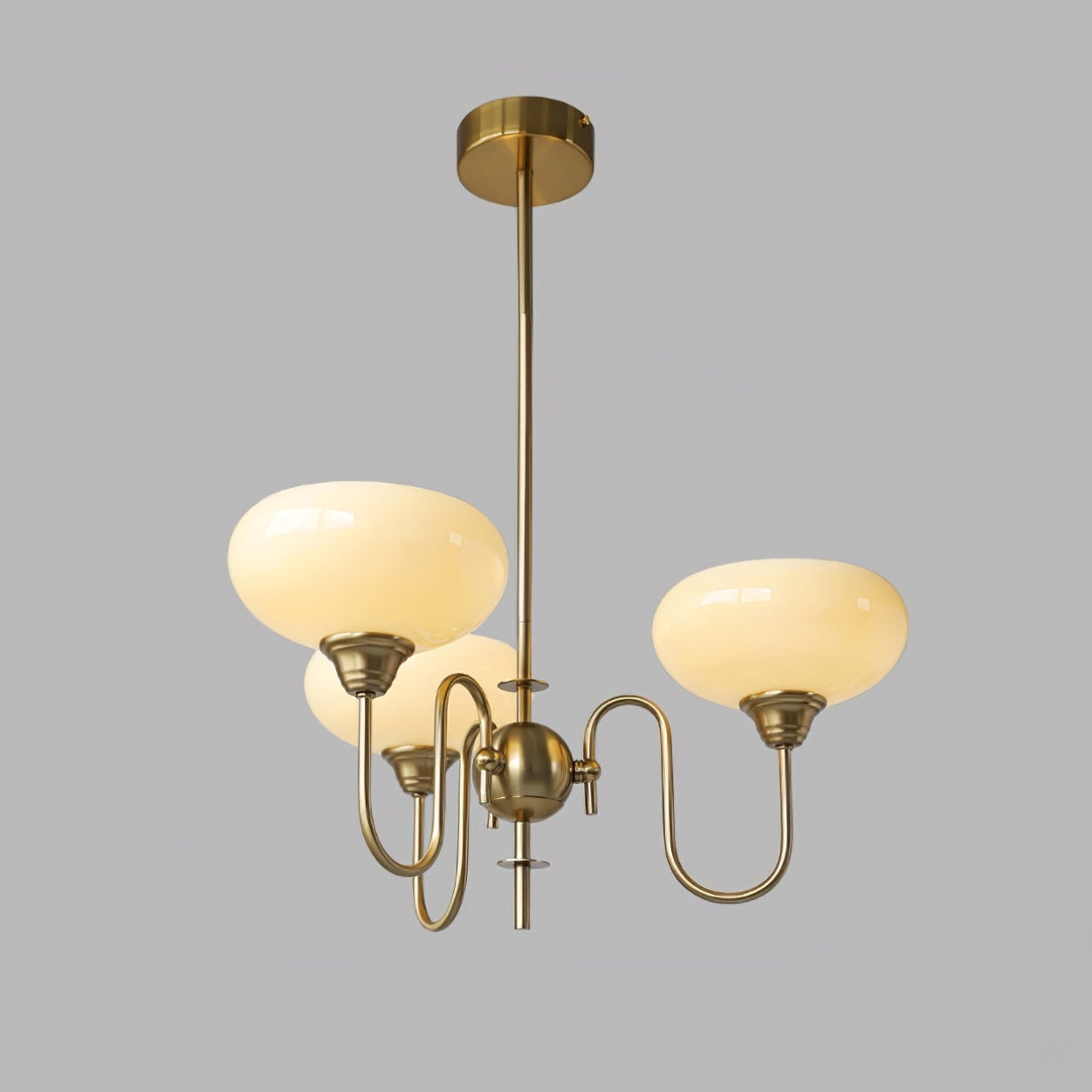 Nielsen Vintage LED Metaal Glas Hanglampen Woonkamer