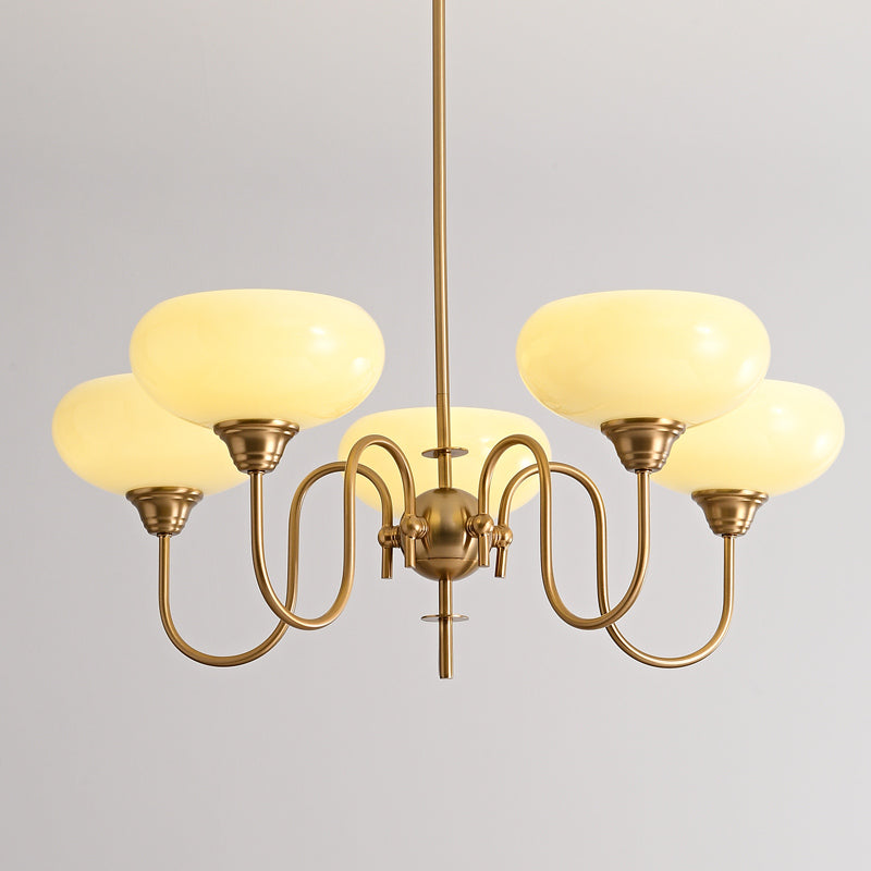 Nielsen Vintage LED Metaal Glas Hanglampen Woonkamer