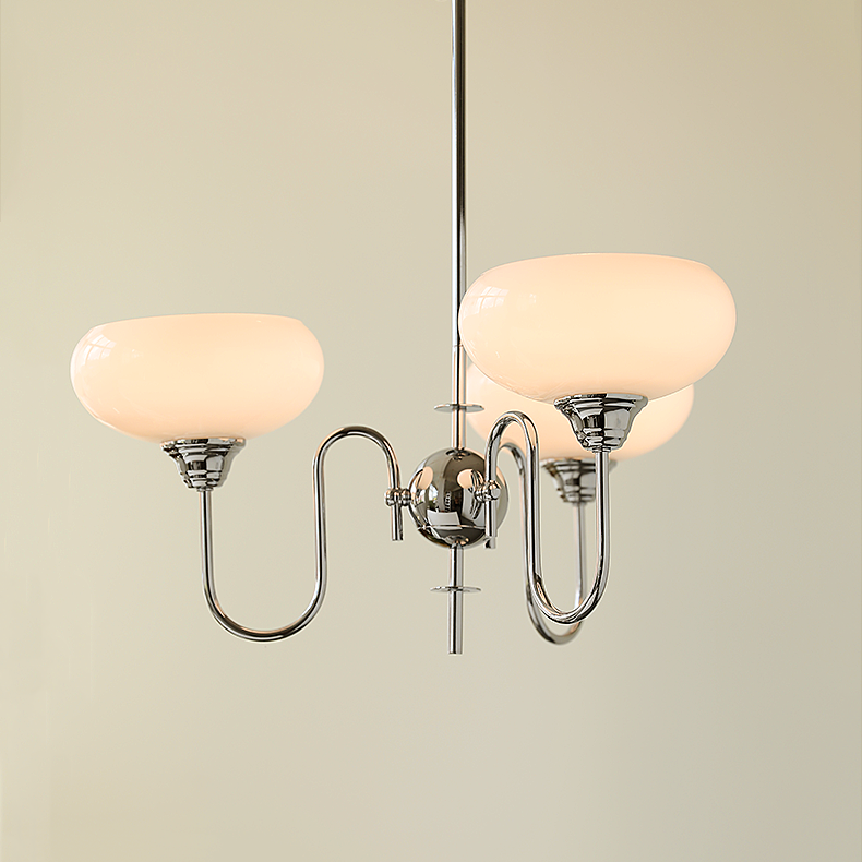 Nielsen Vintage LED Metaal Glas Hanglampen Woonkamer