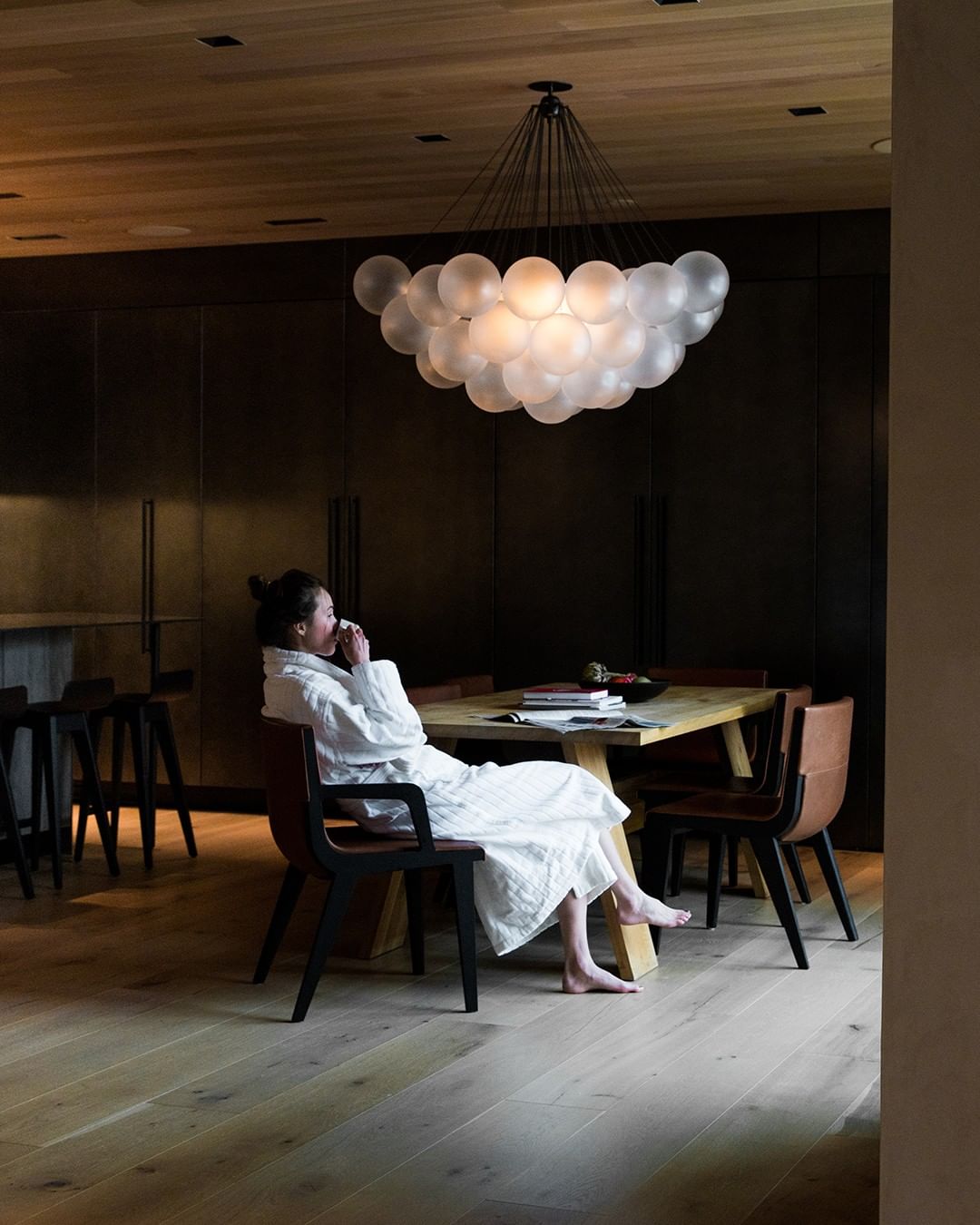 Eiririra Kroonluchter Bubble Matglas