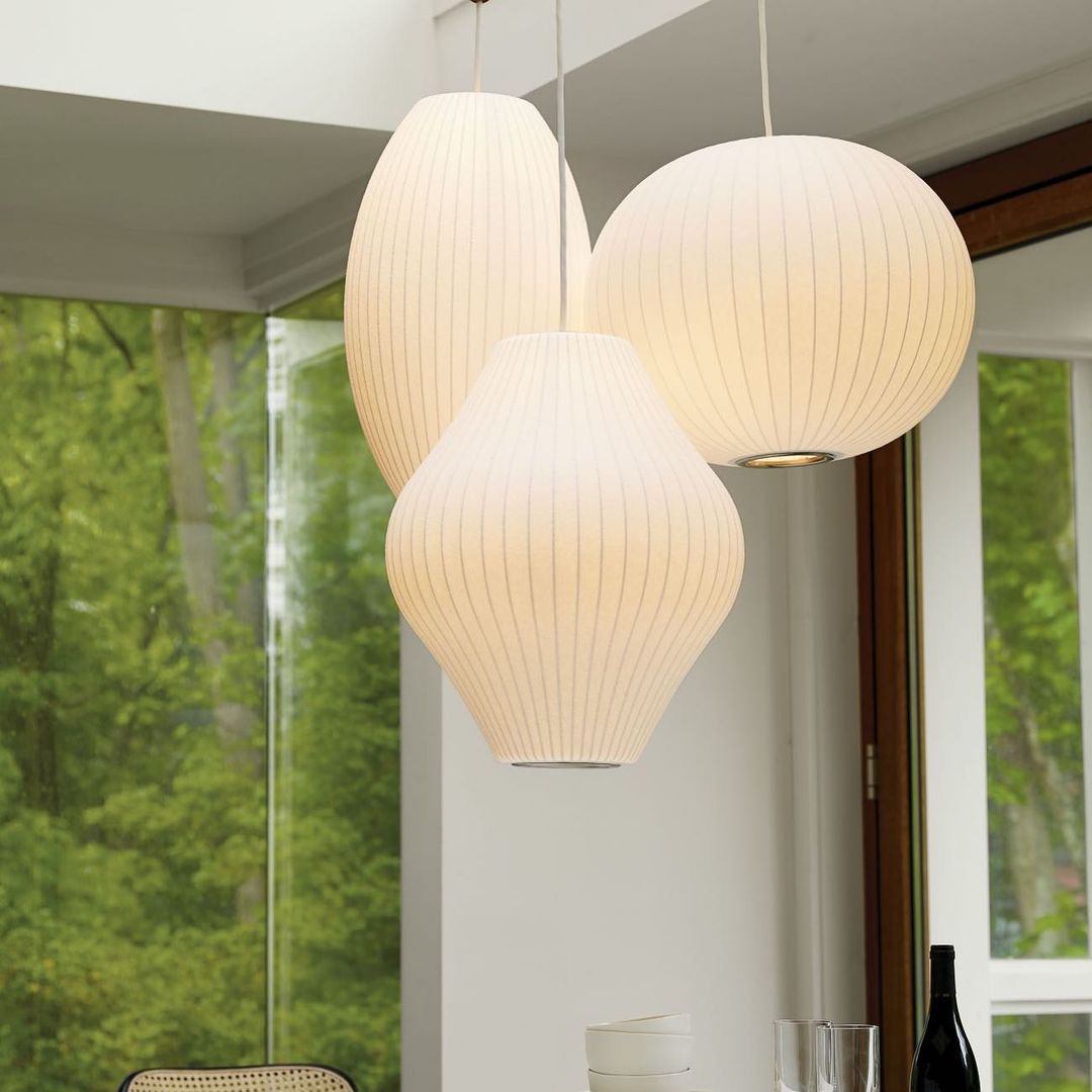 Nebula Bubble Mulberry Silk hanglamp