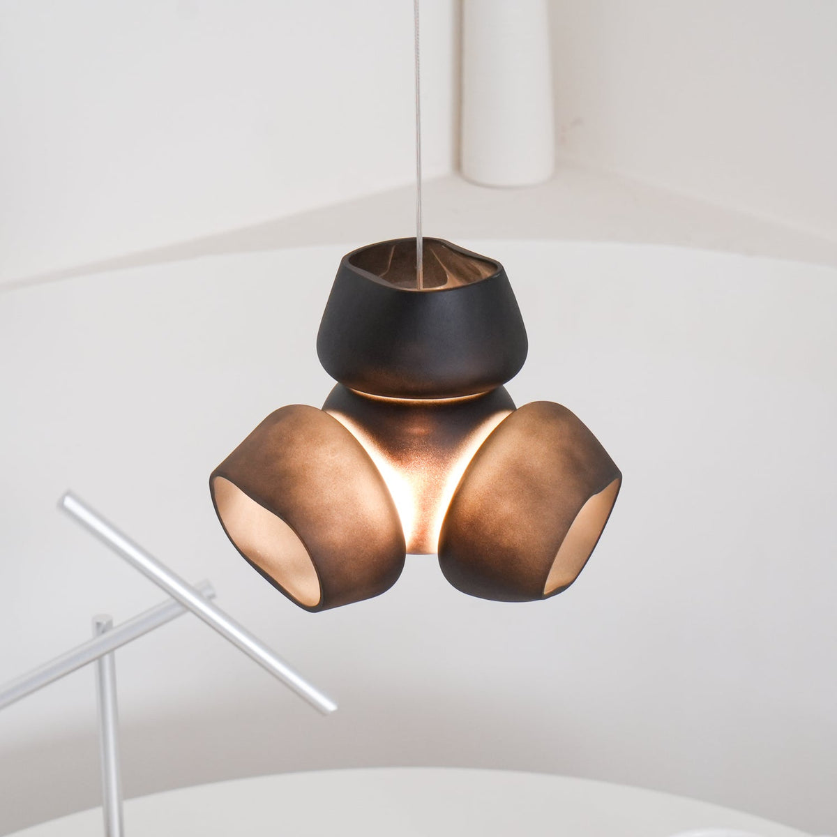 Ursa Bubbles Cluster glas hanglamp