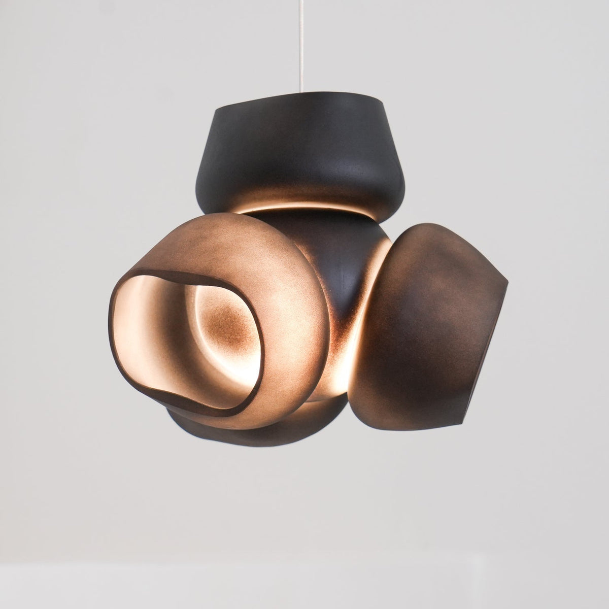 Ursa Bubbles Cluster glas hanglamp