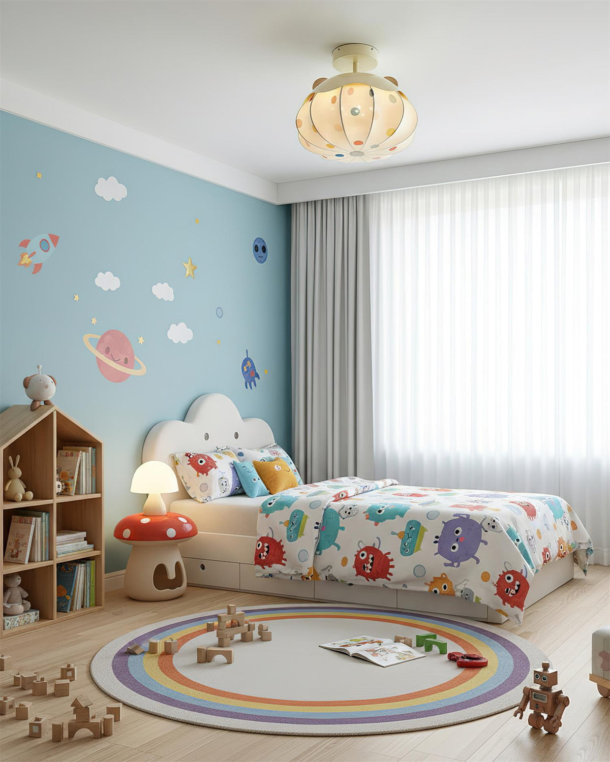 Lioranena vlakke plafondlamp