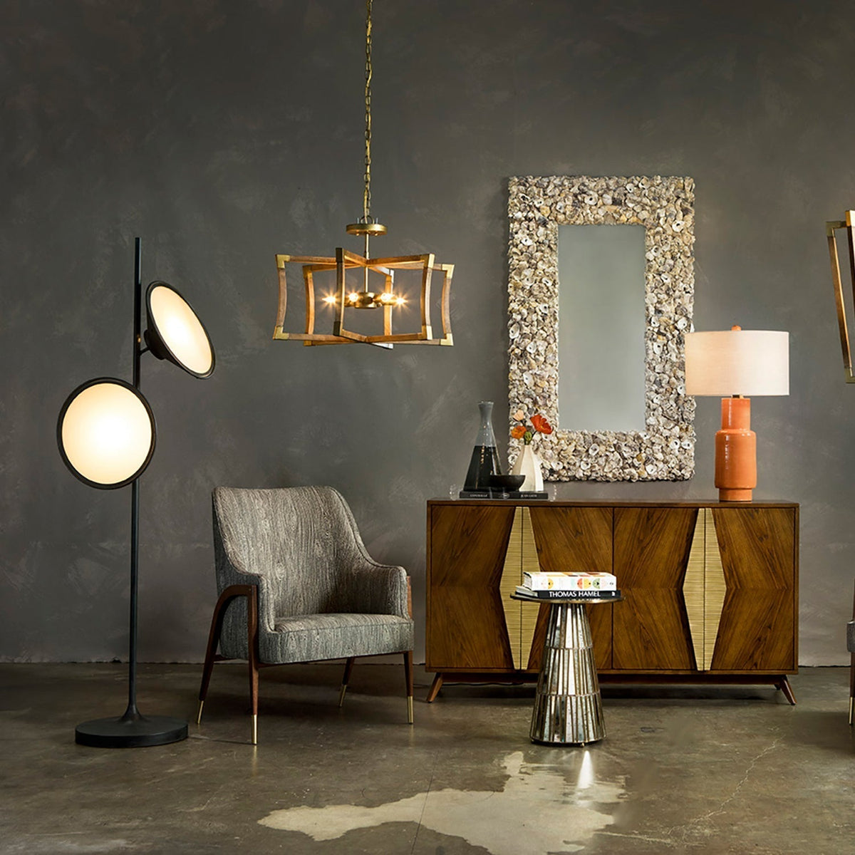 Eave Acryl Kunstzinnige vloerlamp