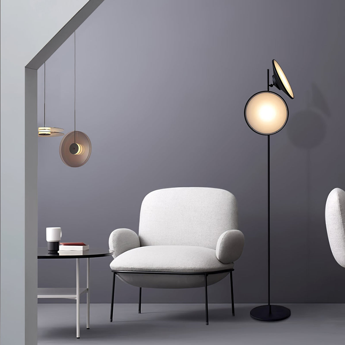 Eave Acryl Kunstzinnige vloerlamp