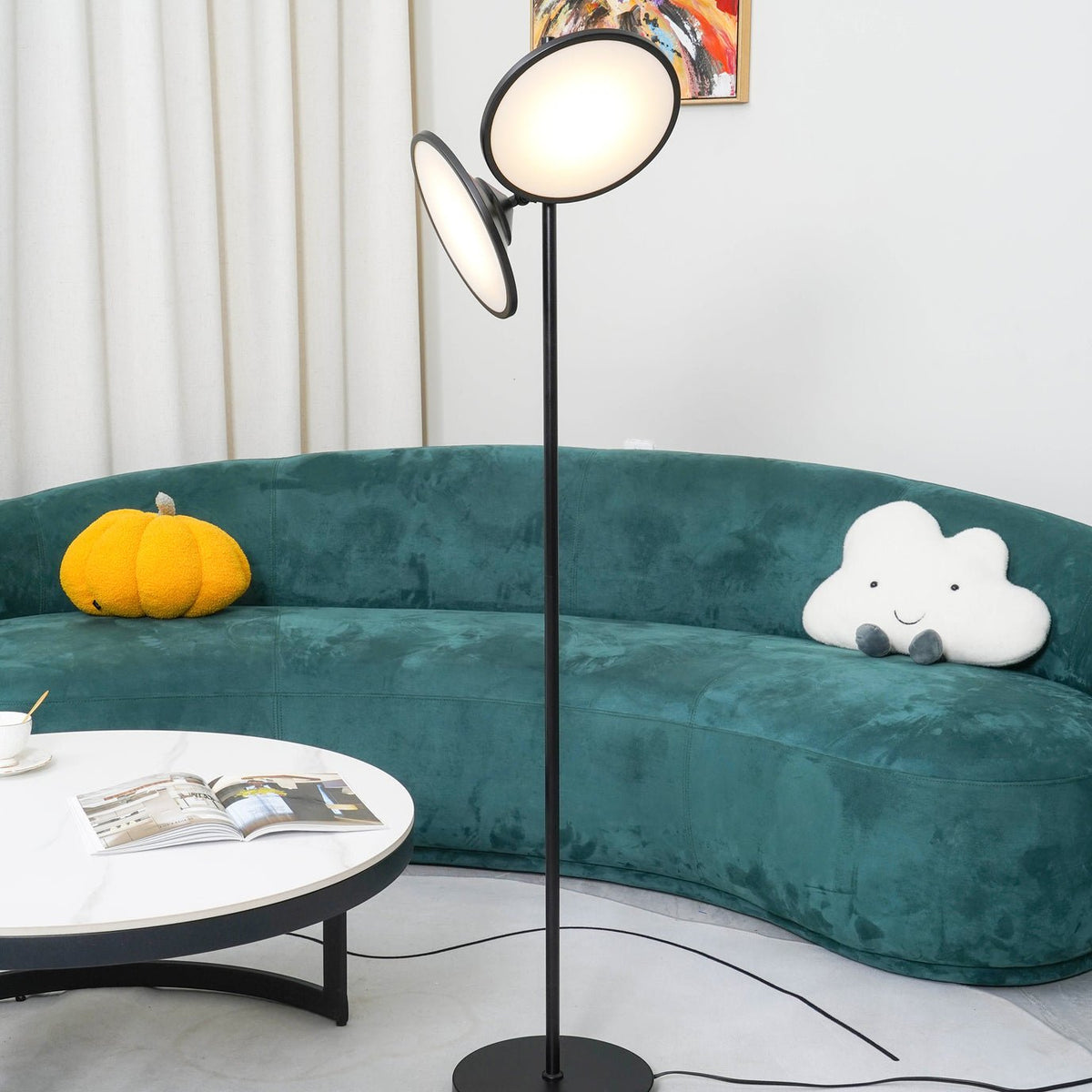 Eave Acryl Kunstzinnige vloerlamp