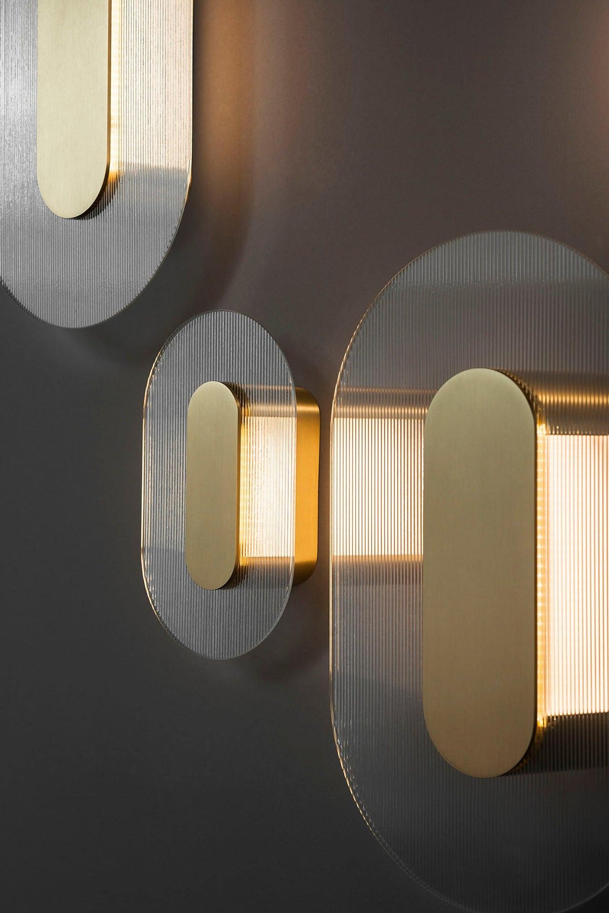 Dexven Premium Noords Kunst Knopglas wandlamp van glas