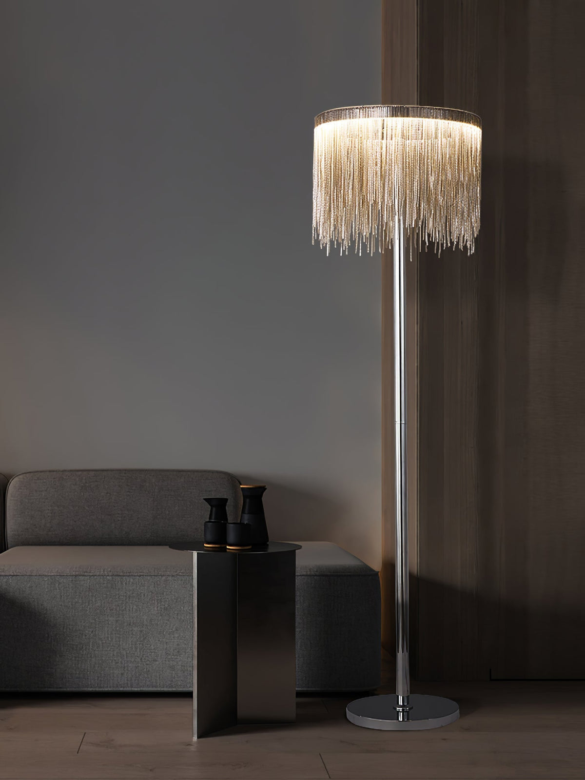 Fringe Cadena Tassel vloerlamp