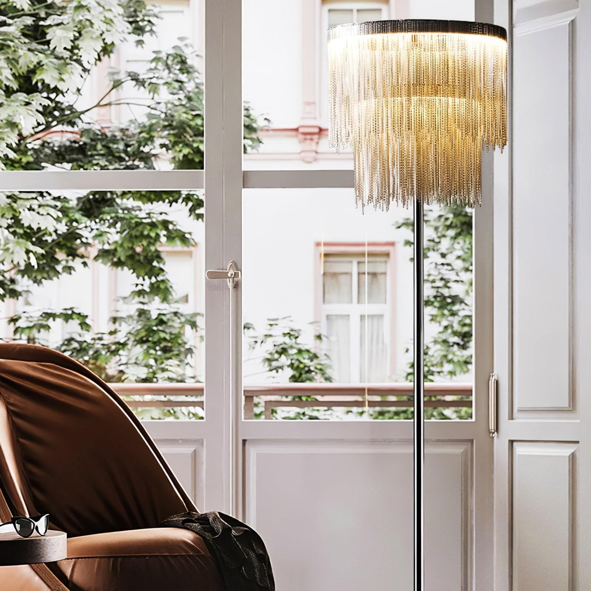 Fringe Cadena Tassel vloerlamp