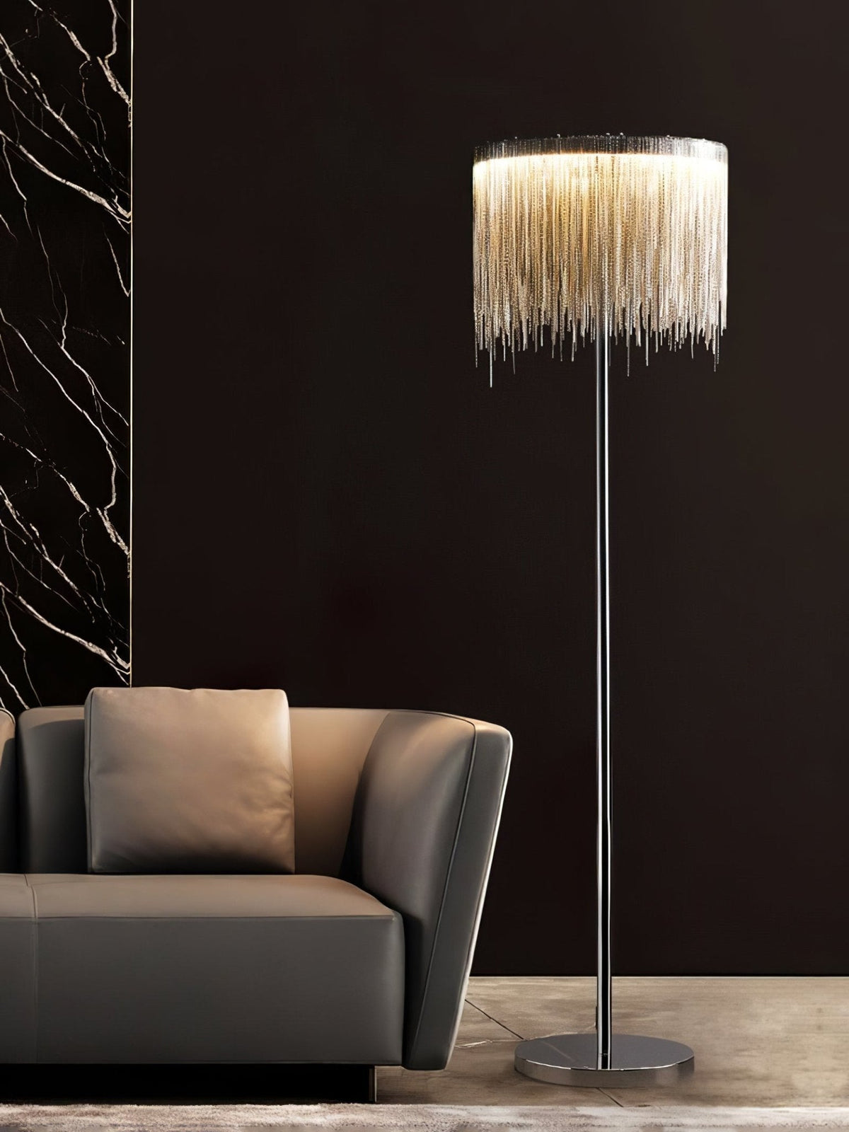 Fringe Cadena Tassel vloerlamp