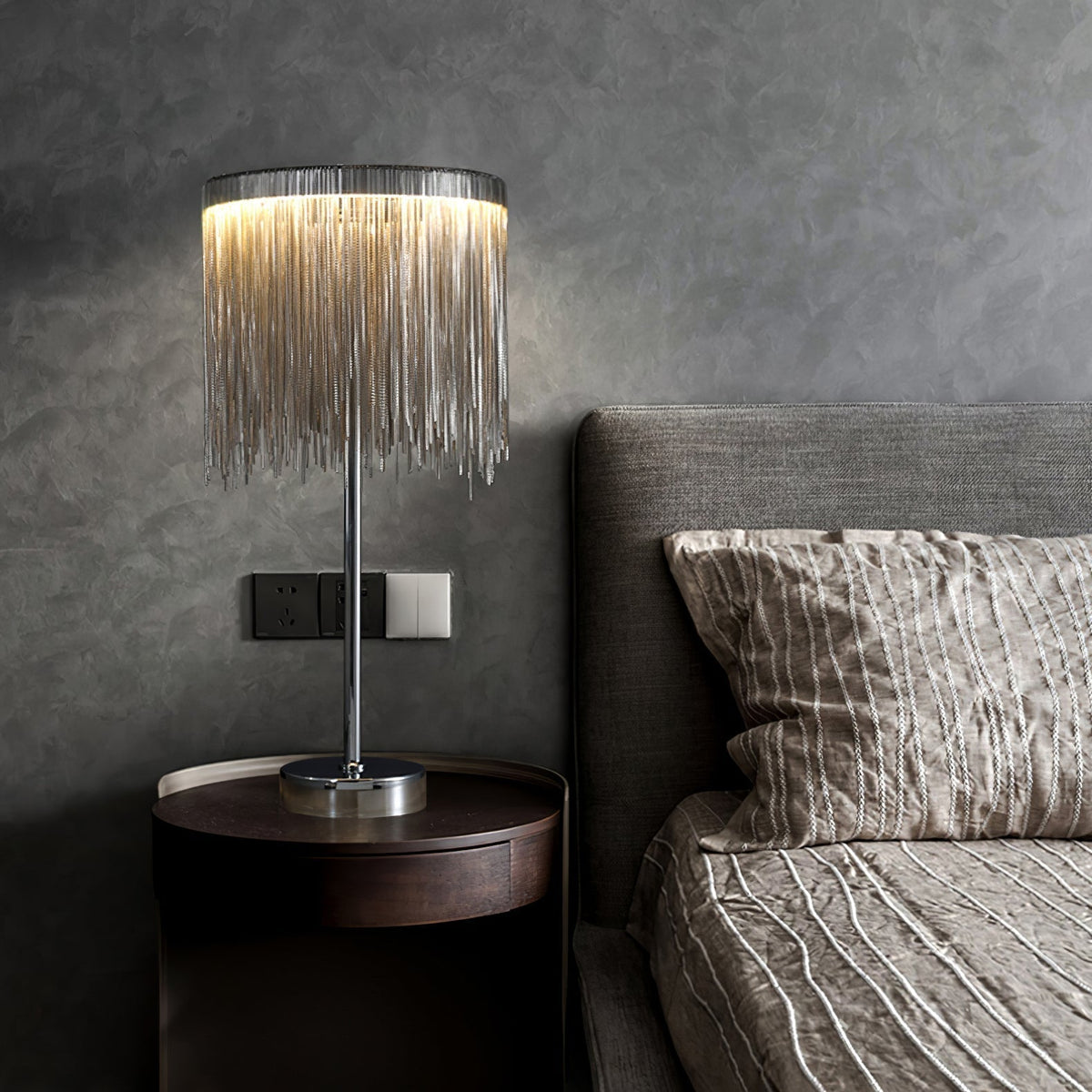 Cascade Cadena Tassel tafellamp