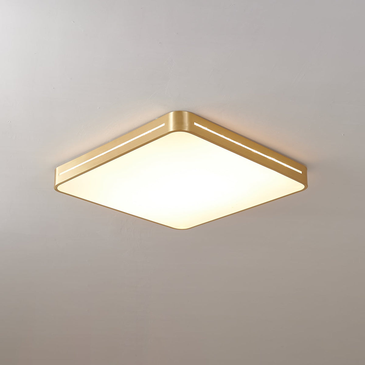 Eurcarara moderne minimalistische plafondlamp van messing