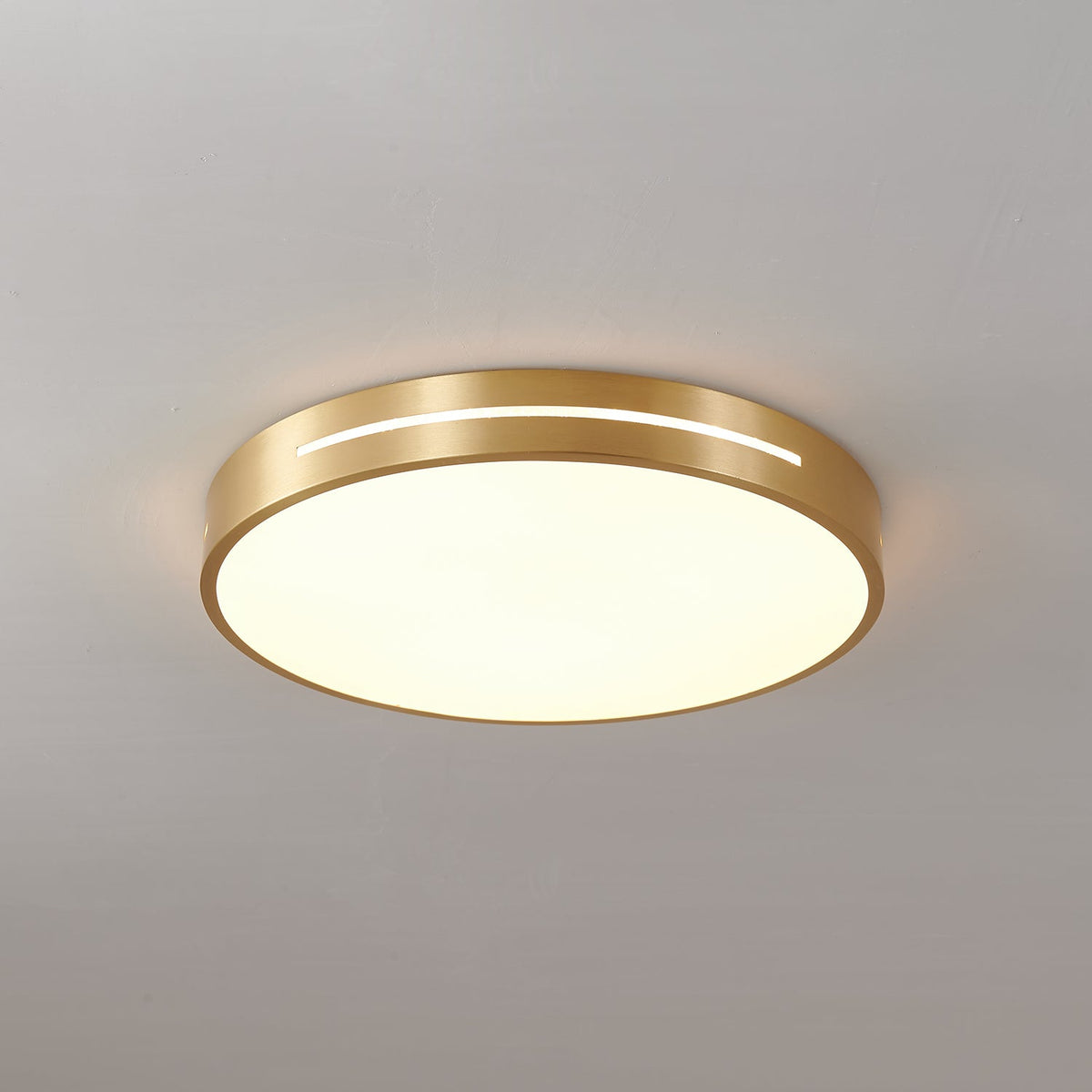 Eurcarara moderne minimalistische plafondlamp van messing