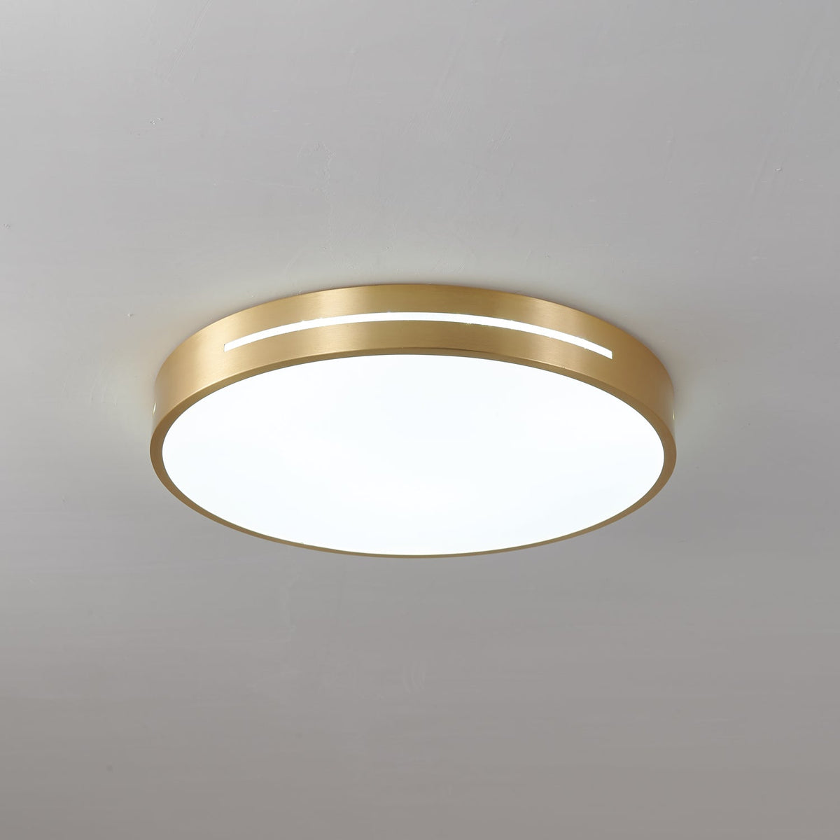 Eurcarara moderne minimalistische plafondlamp van messing