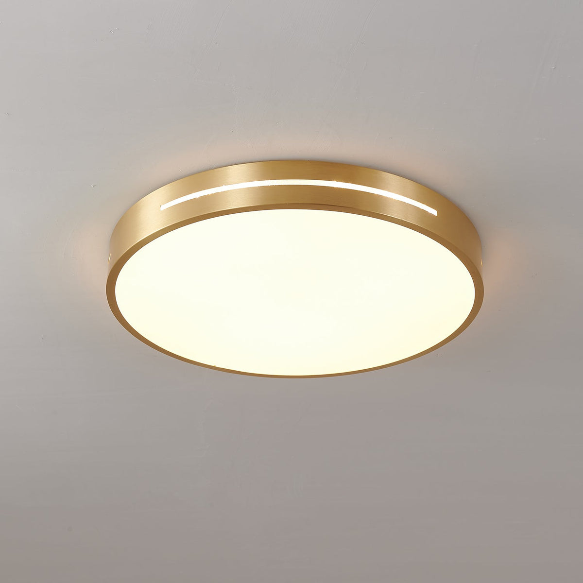 Eurcarara moderne minimalistische plafondlamp van messing