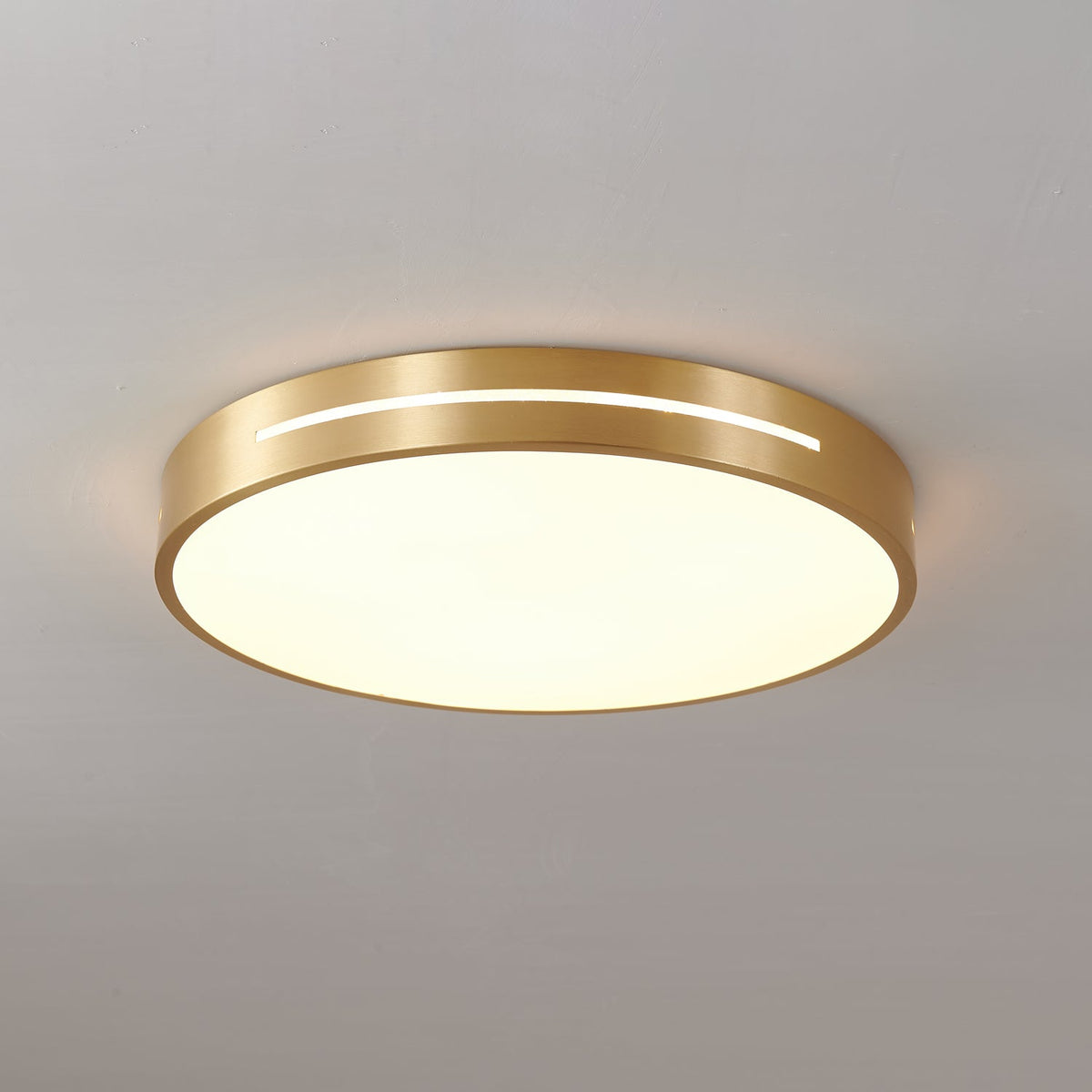 Eurcarara moderne minimalistische plafondlamp van messing