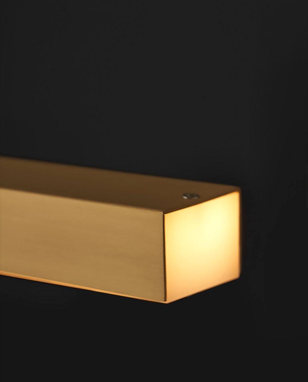 Firdes artistieke hanglamp van gepolijst messing