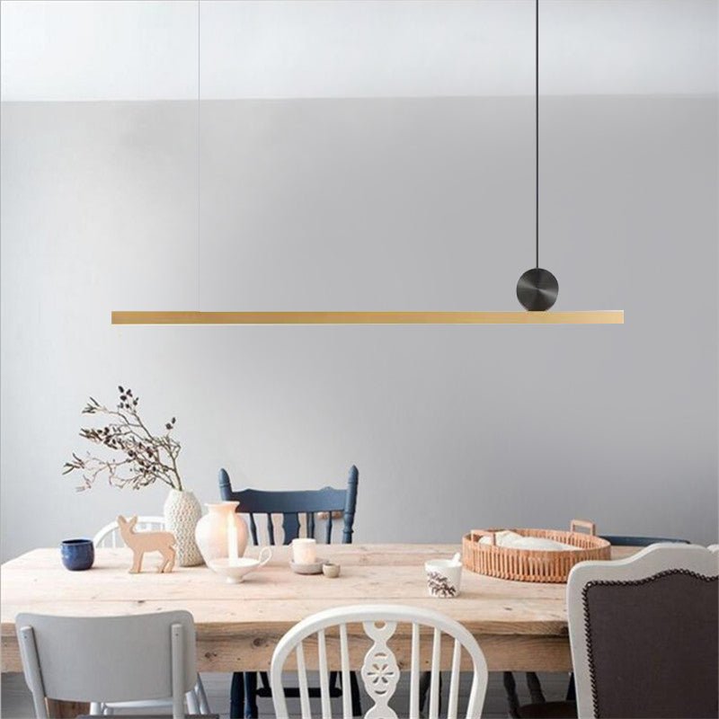 Firdes artistieke hanglamp van gepolijst messing