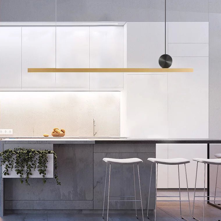 Firdes artistieke hanglamp van gepolijst messing