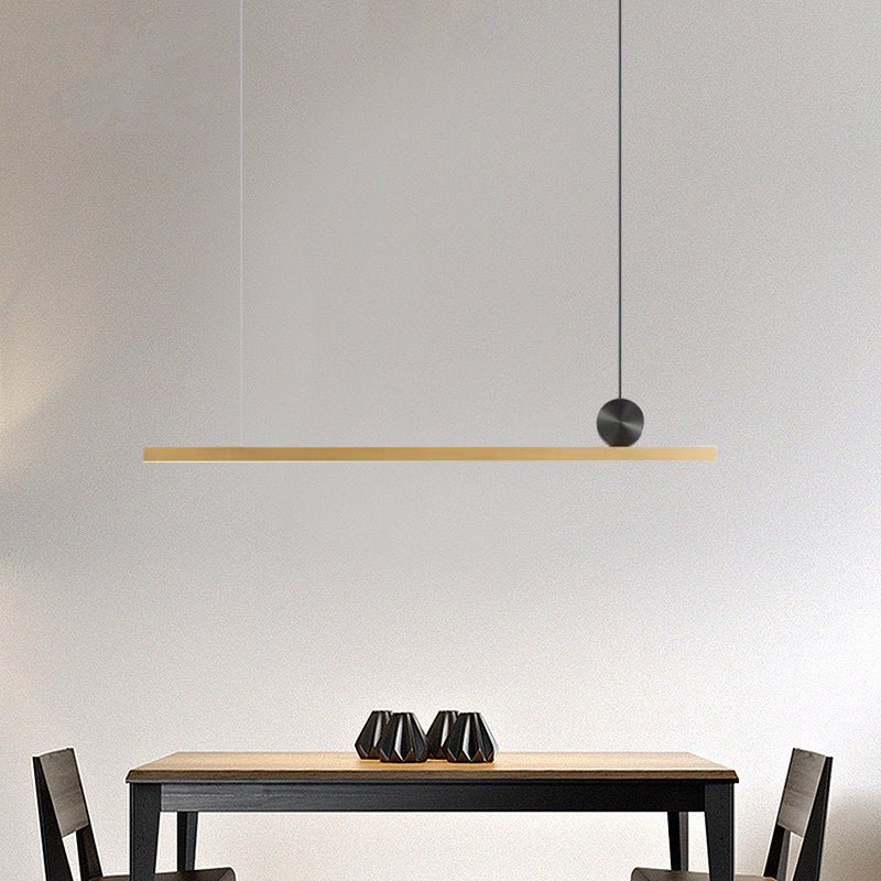 Firdes artistieke hanglamp van gepolijst messing