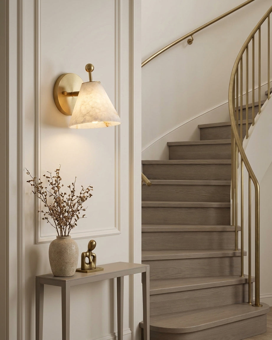 Eiraelle wandlamp van Albast