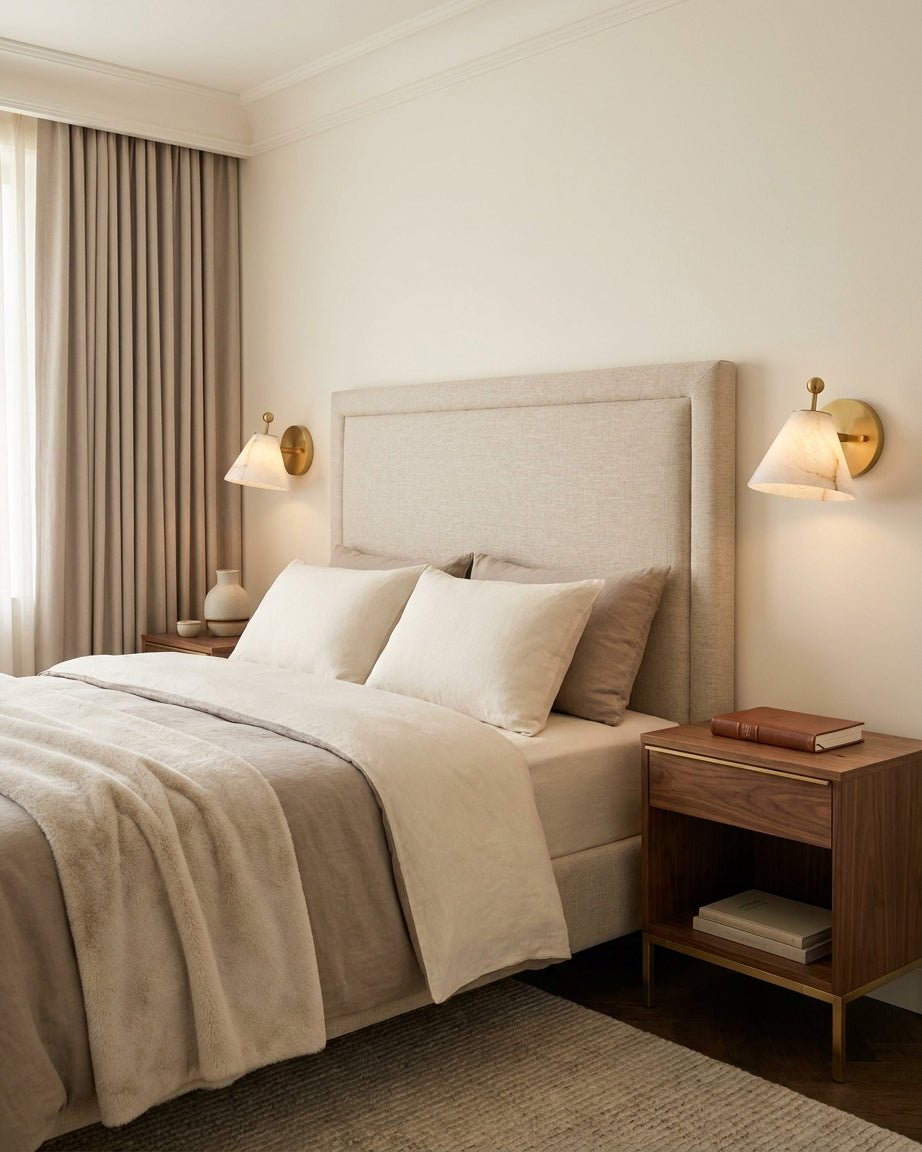 Eiraelle wandlamp van Albast
