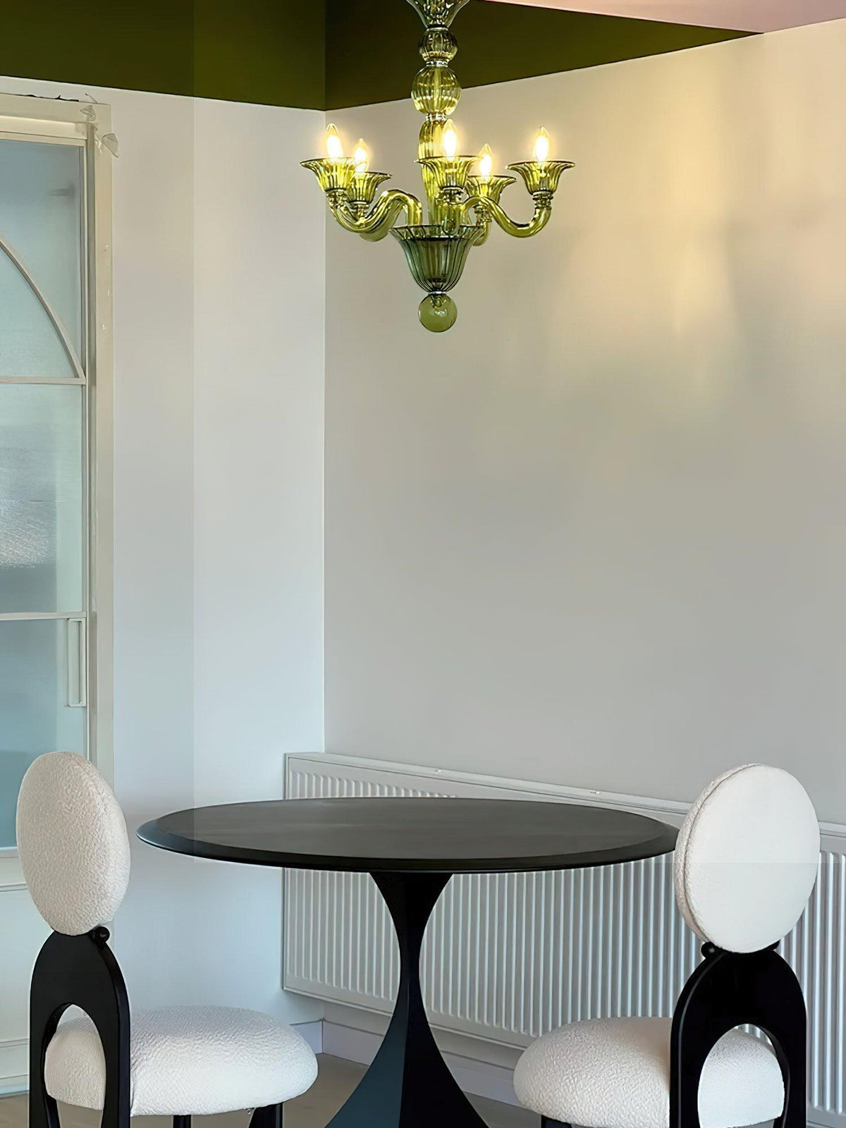 Vase kroonluchter Murano-glas exotisch