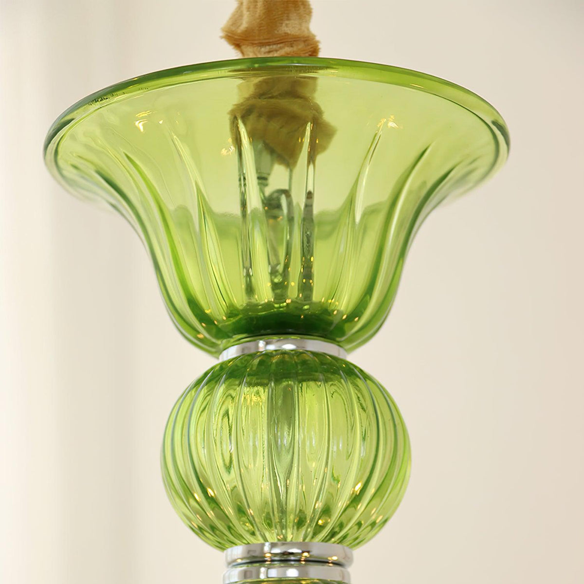 Vase kroonluchter Murano-glas exotisch