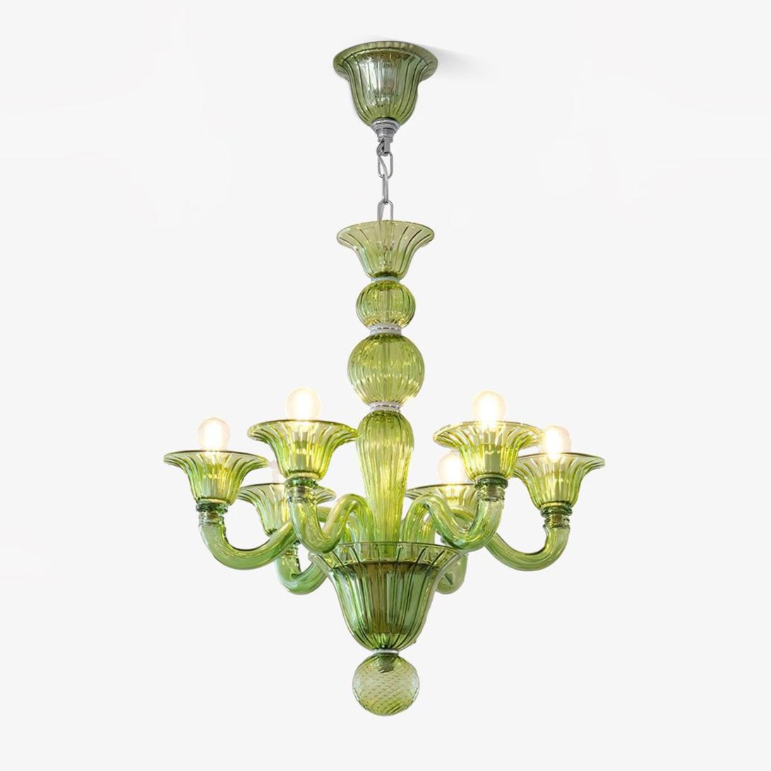 Vase kroonluchter Murano-glas exotisch