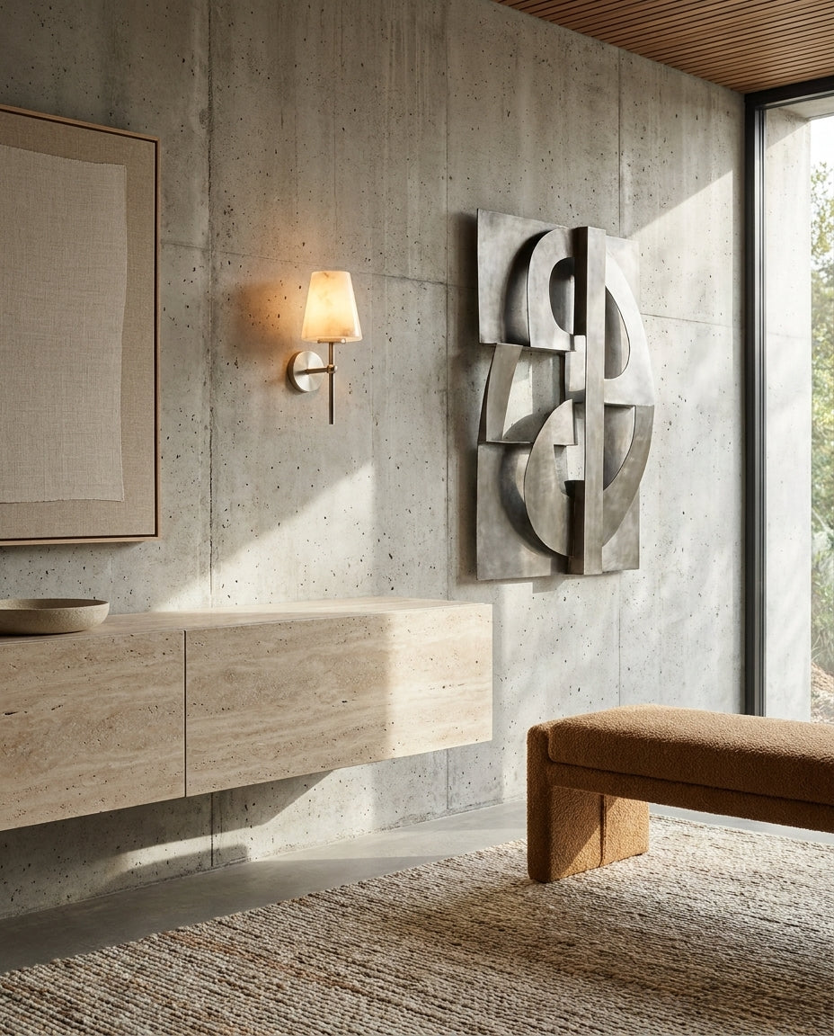 Corvenhurst Albasten wandlamp