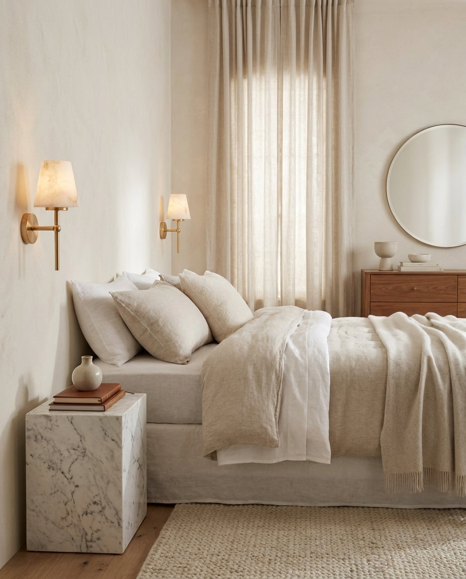 Corvenhurst Albasten wandlamp