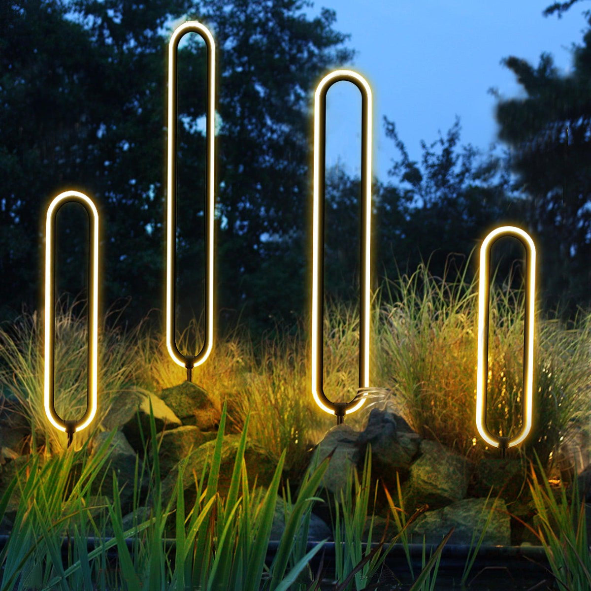 Ovalor Zwart Tuin Buitenverlichting