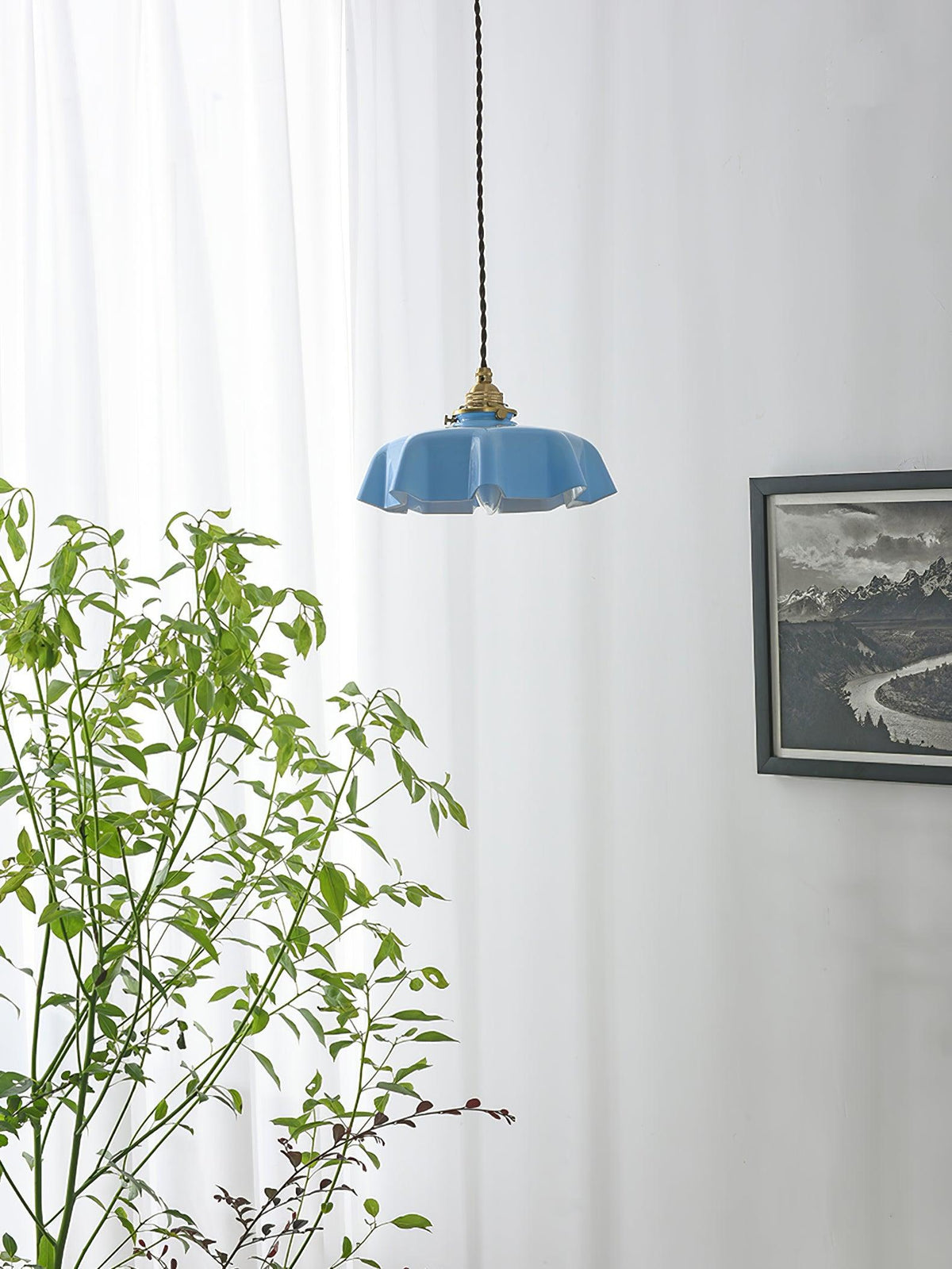 Liorivora hanglamp French Flower voor eetkamer