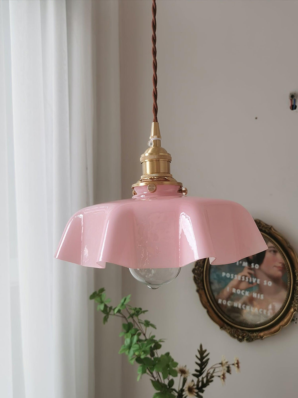 Liorivora hanglamp French Flower voor eetkamer