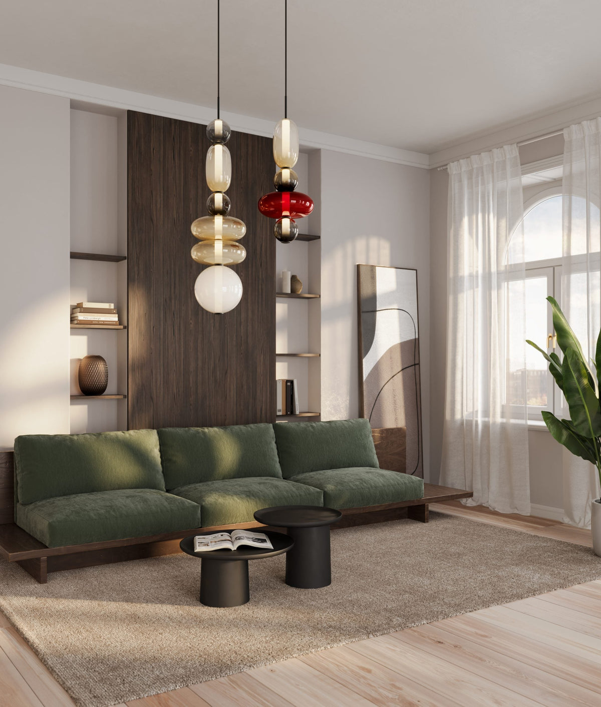 Velinian glas kroonluchter