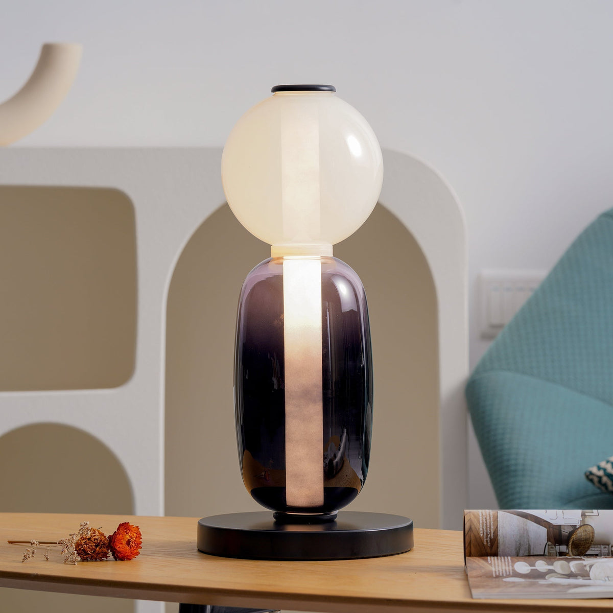 Stained glas tafellamp
