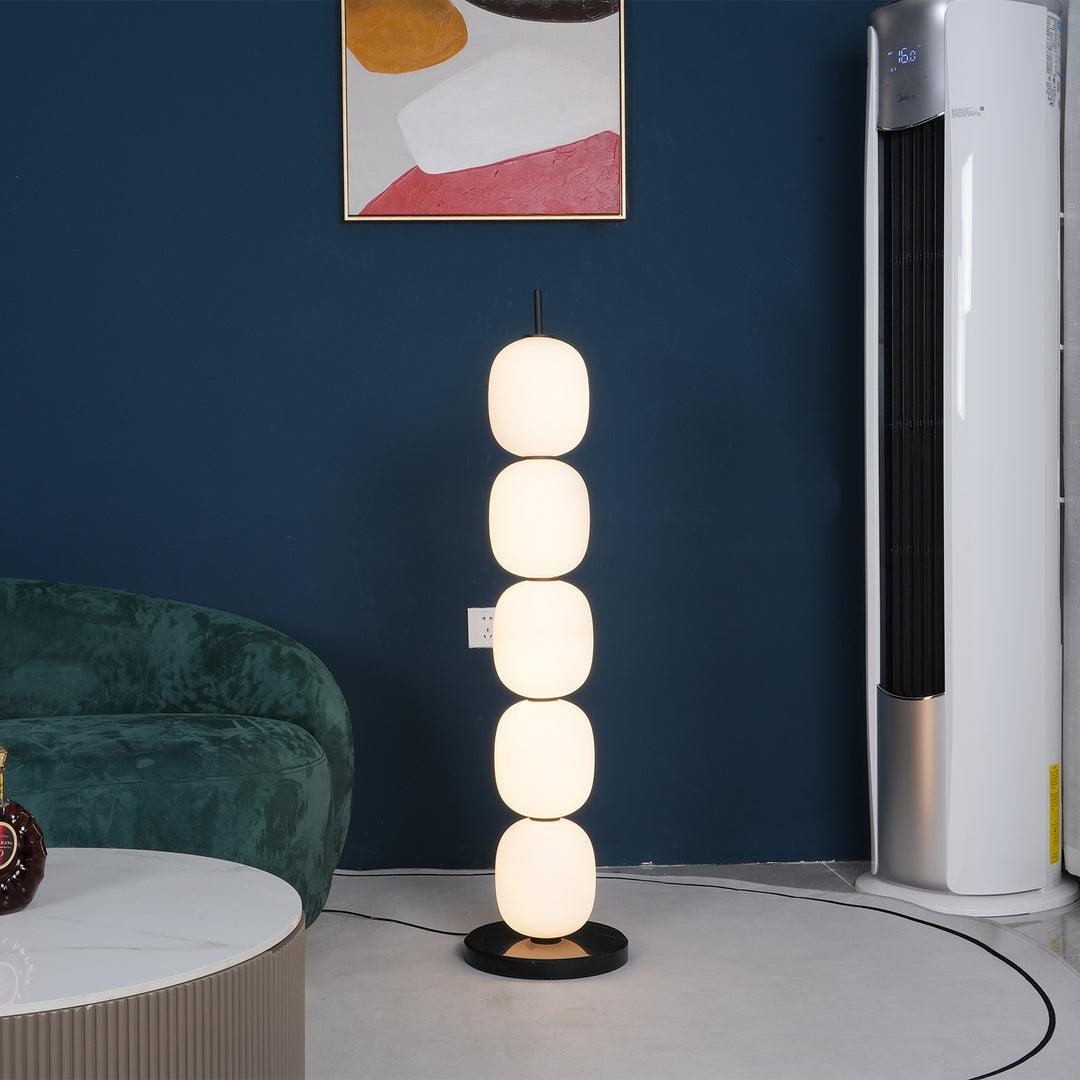 Ceni Minimalistische vloerlamp van marmer