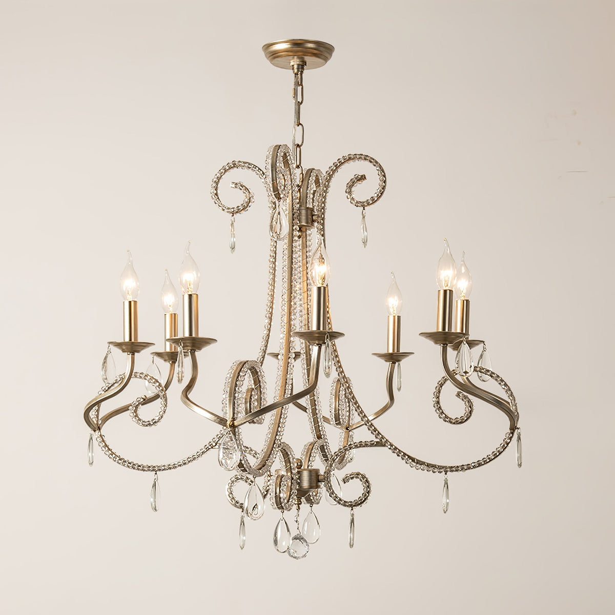 Elysara kristal Candle Kroonluchter