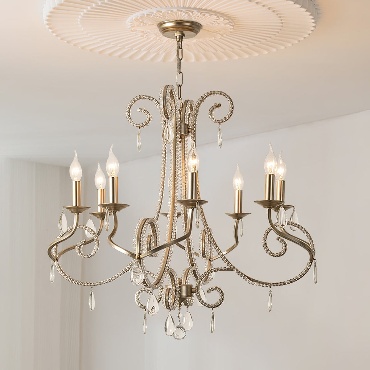 Elysara kristal Candle Kroonluchter